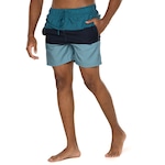 Bermuda Masculina Oxer Curto SWIM AZUL ESC/VERDE ESC