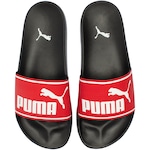 Chinelo Slide Puma Leadcat 2.0 BDP - Adulto PRETO/VERMELHO