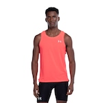 Camiseta Regata Masculina Under Armour Streaker 2 Singlet VERMELHO/PRATA