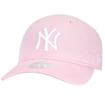 Boné Aba Curva New York Yankees MLB Snapback 920 St Girl - Adulto ROSA