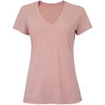 Camiseta Feminina Vestem Manga Curta Dry Fit Jazida ROSA CLARO