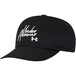 Boné Aba Curva Under Armour Strapback Favorites Hat Adulto PRETO/BRANCO