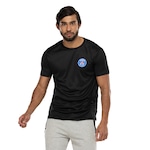 Camiseta do PSG Masculina Dry Fit Básica PRETO