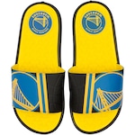 Chinelo Slide NBA Grendene Rider Pump II - Adulto PRETO/AMARELO