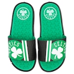 Chinelo Slide NBA Grendene Rider Pump II - Adulto VERDE/PRETO