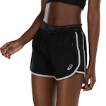 Short Feminino ASICS Corrida Takay Cós Respirável PRETO