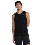 Camiseta Regata Masculina Nike Dri-Fit Miler PRETO