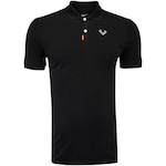 Camisa Polo Masculina Nike Dri-Fit Rafa Slim PRETO/BRANCO