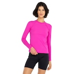 Camiseta Feminina Oxer Manga Longa UV 50+ ROSA