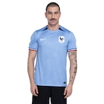 Camisa da Seleção da França I 23/24 Nike Masculina Torcedor AZUL/BRANCO