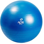 Bola de Ginástica ACTE Sports 65 cm com Bomba de Ar AZUL