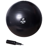 Bola Pilates 55cm, Cinza, Com Bomba de Ar, T9-55, Acte Sports
