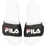 Chinelo Slide Fila Drifter VLC BRANCO/PRETO