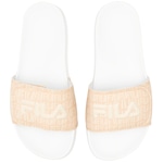 Chinelo Slide Fila Drifter VLC Branco/Bege