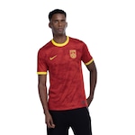 Camisa da Seleção da China I 23/24 Nike Masculina Torcedor VERMELHO/AMARELO