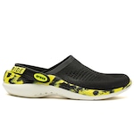 Sandália Crocs Literide 360 - Adulto PRETO/AMARELO ESC