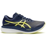 Tênis ASICS Magic Speed 3 - Feminino Azul Esc/Amarelo