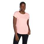 Camiseta Feminina Mizuno Spark Big Logo ROSA