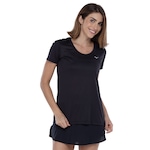 Camiseta Feminina Mizuno Nirvana PRETO