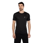 Camiseta Masculina Mizuno Manga Curta Nirvana New PRETO