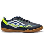 Chuteira Futsal Umbro Prisma Plus - Júnior AZUL ESC/BRANCO