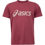 Camiseta Infantil ASICS Performance Rosa Esc/Rosa