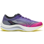 Tênis Mizuno Wave Rebellion Flash - Feminino ROSA/ROXO