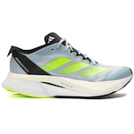 Tênis adidas Adizero Boston 12 - Masculino CINZA/VERDE