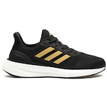 Tênis adidas Pureboost 23 - Feminino PRETO/OURO