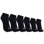 Kit 3 Pares de Meias Não Atoalhada Invisível Tamanho 39-44 Casual Oxer Adulto PRETO