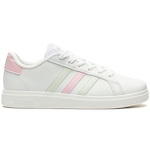 Tênis adidas Grand Court 2.0 - Júnior BRANCO/ROSA CLA