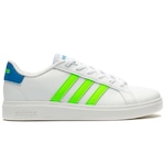 Tênis adidas Grand Court 2.0 - Júnior BRANCO/VERDE