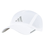 Boné Aba Curva adidas Strapback Running - Adulto BRANCO/PRATA