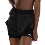 Bermuda 2 em 1 Feminina adidas Power PRETO/BRANCO