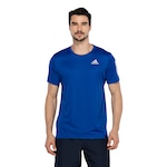 Camiseta Masculina adidas Manga Curta Own The Run AZUL