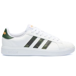 Tênis adidas Grand Court Base 20 - Masculino BRANCO/VERDE