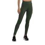 Calça Legging Feminina Oxer Campeão Slim Média Compressão Cós Baixa VERDE ESCURO