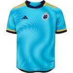 Camisa do Cruzeiro III 23 adidas Infantil Torcedor AZUL CLARO