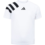 Camisa Infantil adidas Manga Curta Fortore 23 BRANCO/PRETO