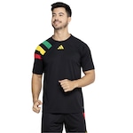 Camiseta adidas Fortore 23 - Masculina PRETO/VERDE