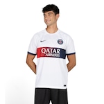 Camisa do PSG II 23 Nike Masculina Torcedor BRANCO