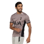 Camisa Tottenham FC III Nike Masculina Torcedor MARROM CLARO