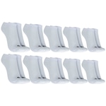 Kit de Meia Oxer Cano Curto Respirável - Adulto - 10 Pares BRANCO