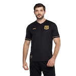 Camiseta do Barcelona Masculina PRETO