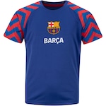 Camiseta Barcelona Infantil Boleiro AZUL