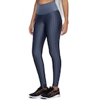 Calça Legging Feminina Oxer New Zig Média Compressão Cós Alto AZUL