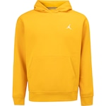 Blusão Jordan Nike com Capuz Essentials FLC PO AMARELO ESCURO