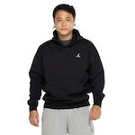 Blusão Jordan Nike com Capuz Essentials FLC PO Preto/Preto