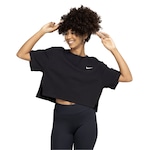 Camiseta Nike Nsw Rib Jrsy Ss PRETO/BRANCO