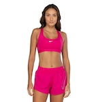 Top Fitness Nike Swoosh Dri-Fit Lgt Spt Bra - Adulto ROSA/BRANCO